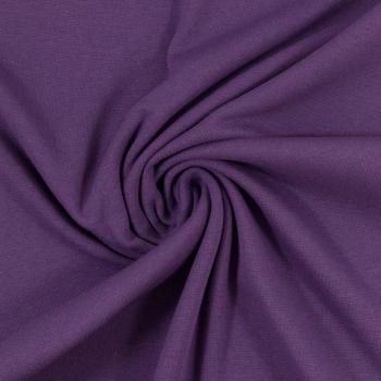 Heike, Schlauchware, Bündchen, uni, violett