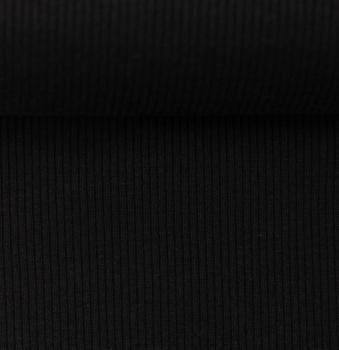 Marissa - Rippjersey - uni, schwarz