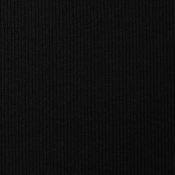 Marissa - Rippjersey - uni, schwarz