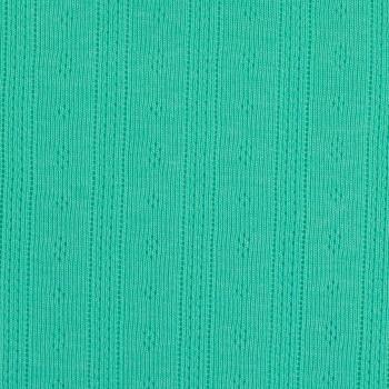Tiana – Feinstrickjersey mit zauberhaftem Lochmuster, uni, hellmint