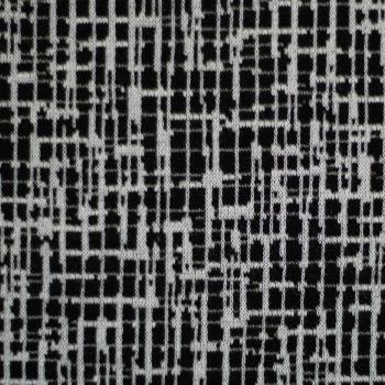 Jacquard Brake Swafing, Schwarz/Weiß