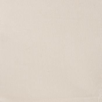 Cord-Jersey, uni, Ecru