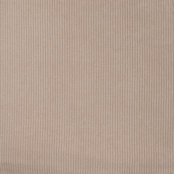 Cord-Jersey, uni, Sand 