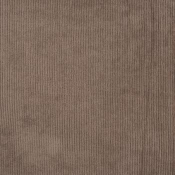 Cord-Jersey, uni, Taupe