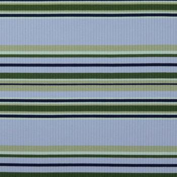Preview: Heavy Knit Strickstoff ColorLine – Hellblau Grün Mint Schwarz