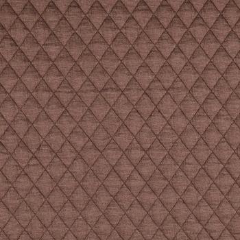 Vintage Jacquard Jersey mit Steppung, uni, melange, braun