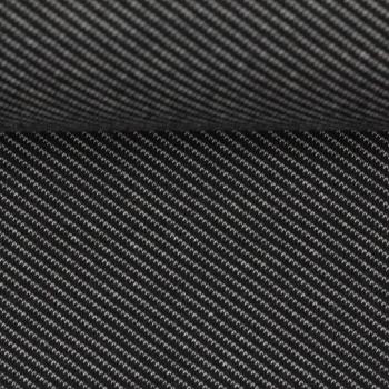 Jacquard Jersey grau/schwarz