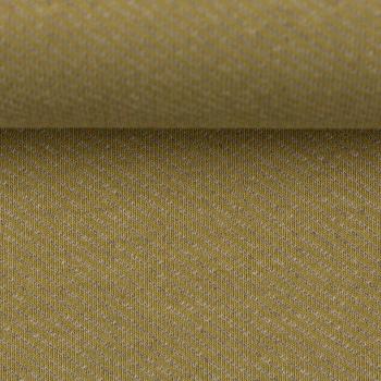 Jacquard Jersey grau/olivgrün