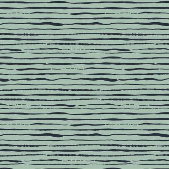 Bio-Baumwoll-Jersey, unregelmäßige Querstreifen, lightmint/navy