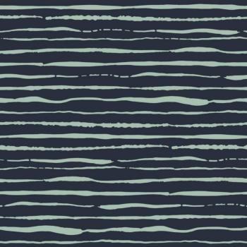Bio-Baumwoll-Jersey, unregelmäßige Querstreifen, navy/lightmint