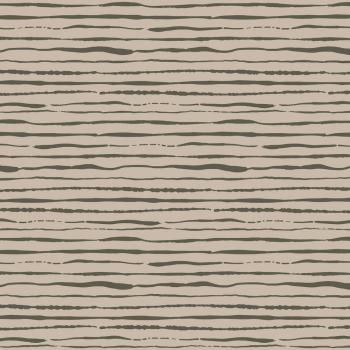 Bio-Baumwoll-Jersey, unregelmäßige Querstreifen, Sand/Army Green
