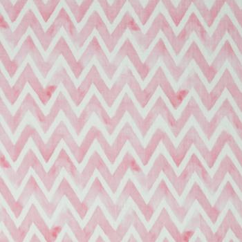 Chevron-Design in Rosa