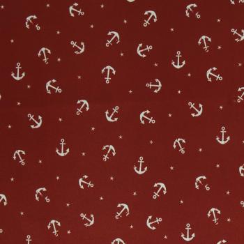 NANO-Softshell Fiete, Anker, Sterne, burgundy