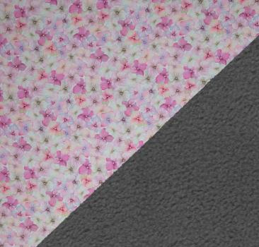 NANO-Softshell Fiete, Blumen, rosa/pink