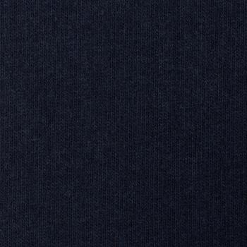 Bono, Strickstoff angeraut, uni, Dunkelblau