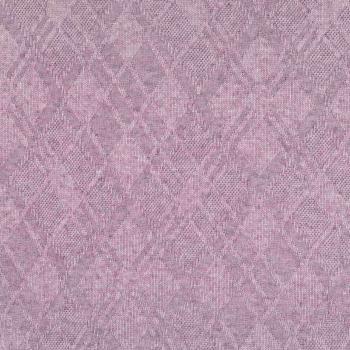 Viskose Strick-Jacquard, melange in Pflaume