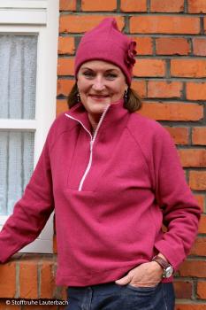 Bono, Strickstoff angeraut, brombeere