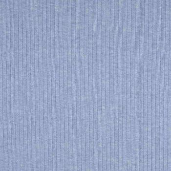 Strick melange jeansblau
