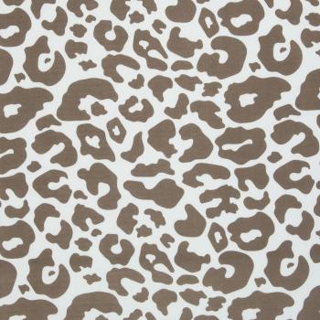 Aspen Leo – Kuschelsweat mit Leo‑Design in Natur und Braun