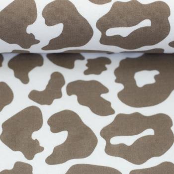 Preview: Aspen Leo – Kuschelsweat mit Leo‑Design in Natur und Braun
