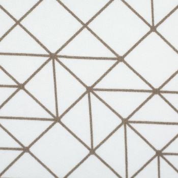 Preview: Aspen Linien – grafischer Kuschelsweat in Natur und Taupe