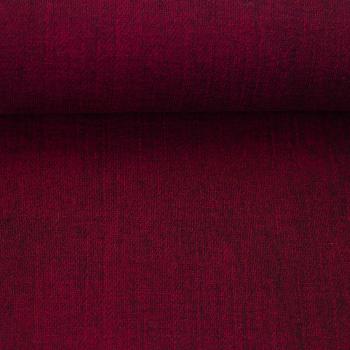 French Terry Denim in Jeansoptik – dein kreativer Allrounder, bordeaux