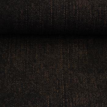 French Terry Denim in Jeansoptik – dein kreativer Allrounder, braun