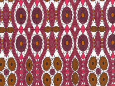 Sweat - French Terry gemustert, fuchsia
