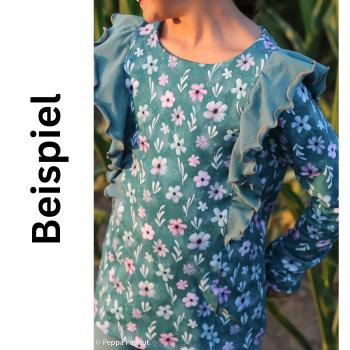 Preview: Beispiel Modal French Terry Velvet Bloom