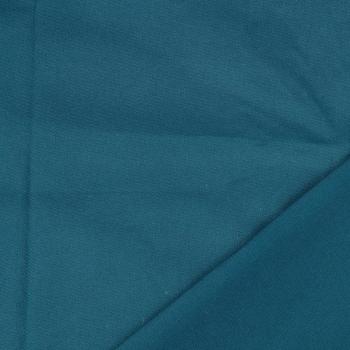 Baumwoll Twill Peach Effect, petrol