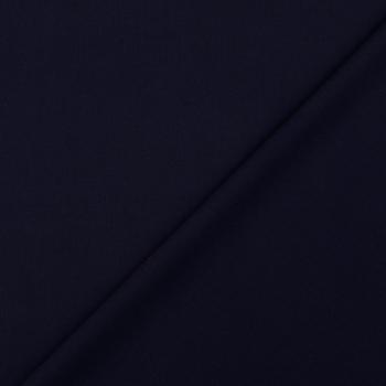Woll-Twill, uni, marine
