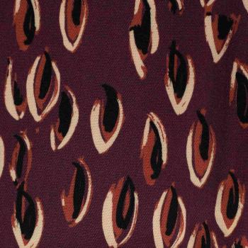 Viskose Webware Amalia plum