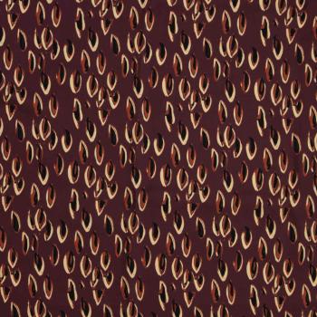 Viskose Webware Amalia plum