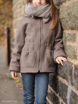 Wollwalk Naomi, meliert, beige
