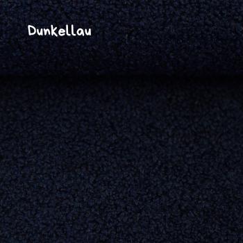 Preview: Doubleface Teddy Fleece Bouclé zweifarbig für Jacken Wendejacken Outdoo