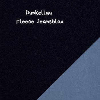 Preview: Doubleface Teddy Fleece Bouclé zweifarbig für Jacken Wendejacken Outdoo