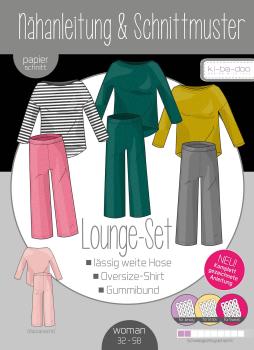 ki-ba-doo Papierschnittmuster Lounge-Set