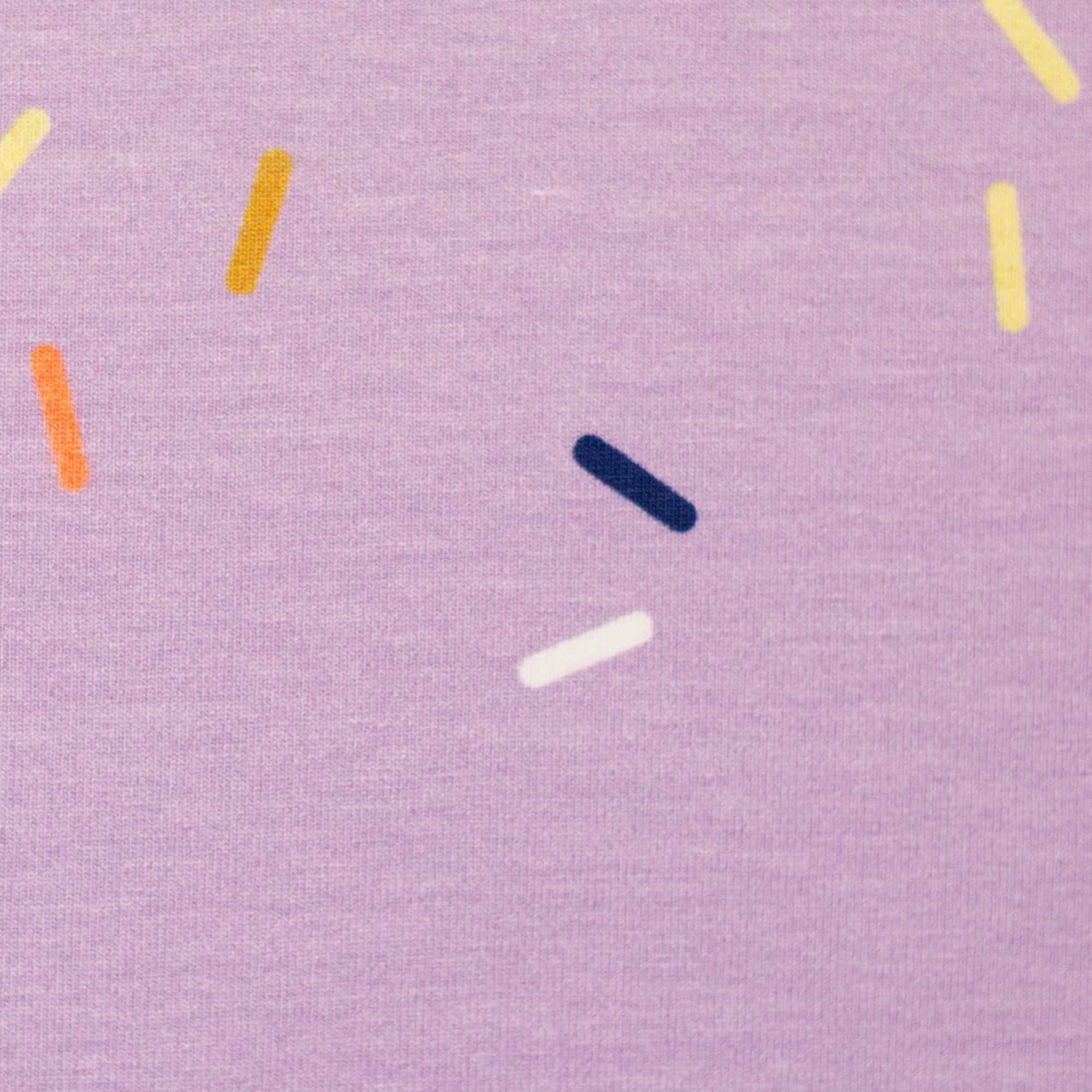 Baumwoll-Jersey Choose Happy Jersey by Käselotti Konfetti, flieder