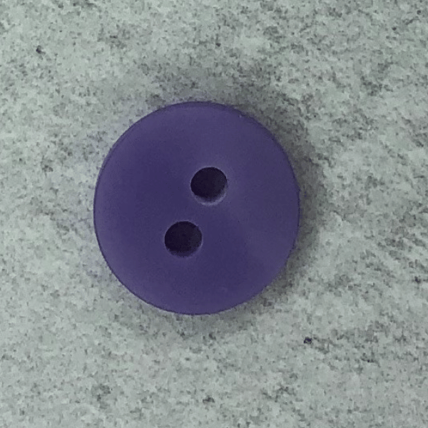 Blusenknopf - matt schimmernd -  13 mm - flieder