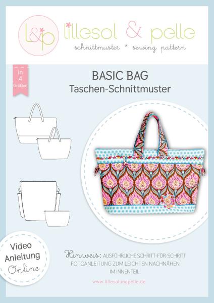 Papierschnittmuster Basic Bag