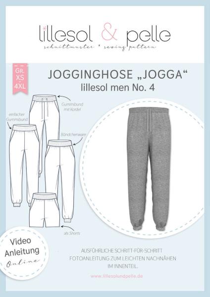 Papierschnittmuster Jogginghose 'Jogga', Herren