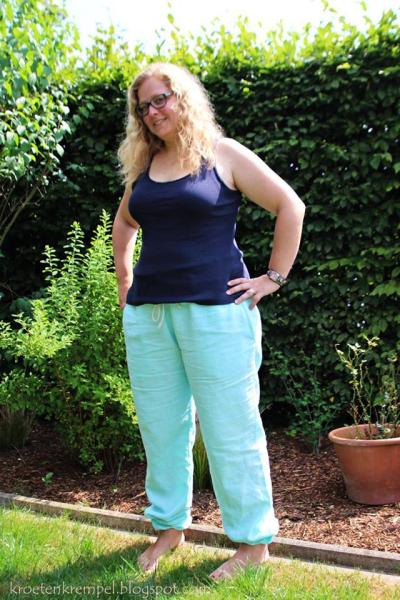 Papierschnittmuster Sommerhose, lillesol women No. 7