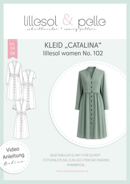Papierschnittmuster Kleid Catalina women No.102