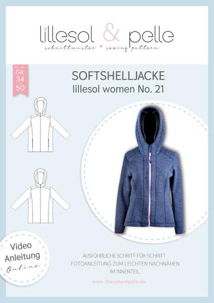 Papierschnittmuster Softshelljacke women No. 21