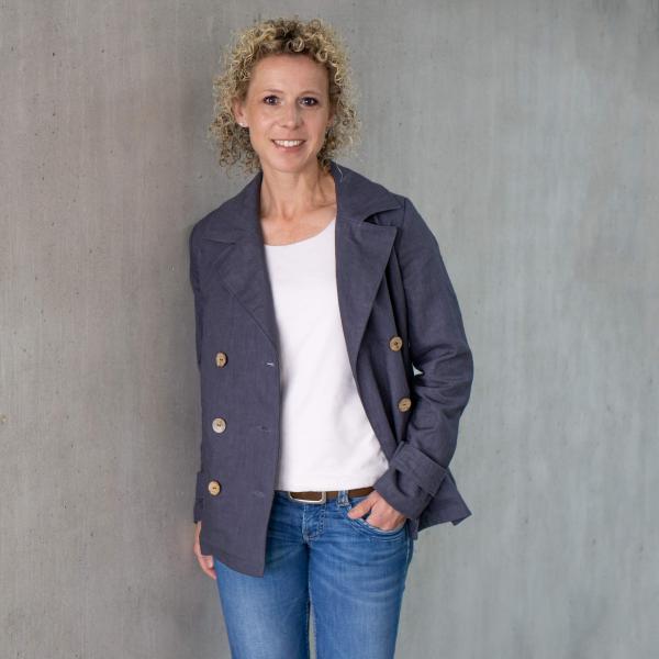 Nähbeispiel Trenchjacke Jola lillesol women No. 71