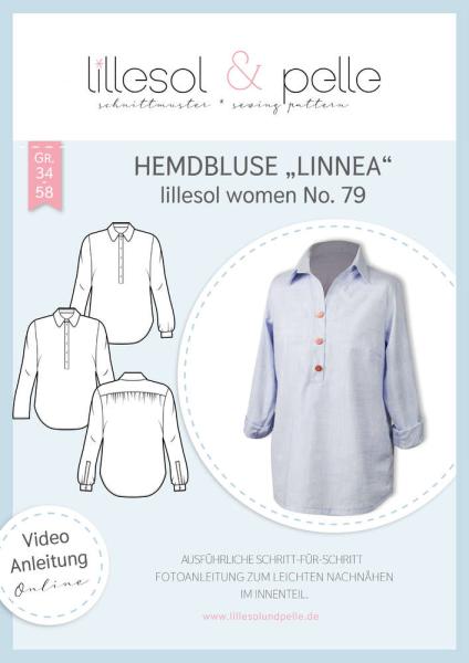 Papierschnittmuster Hemdbluse Linnea lillesol women No. 79