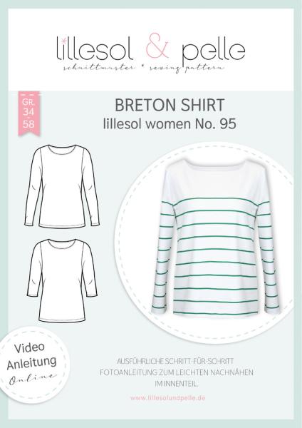 Papierschnittmuster 'Breton Shirt' lillesol women No.95 
