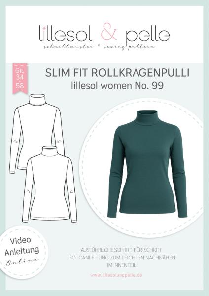 Schnittmuster Slim Fit Rollkragenpulli 