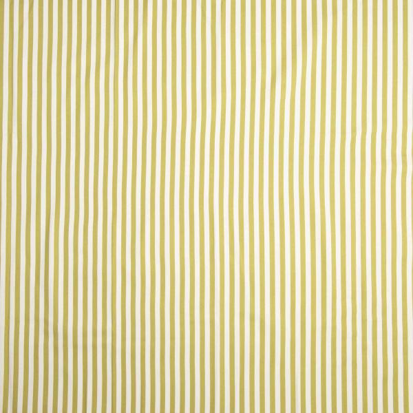 Stretch-Satin Martha, Streifen senf-weiß