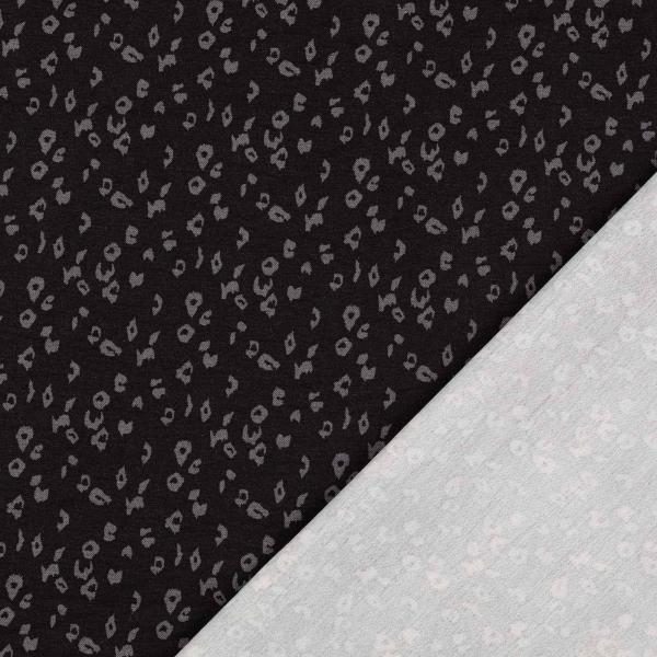 Bengaline uni, schwarz mit kleinem Leodesign